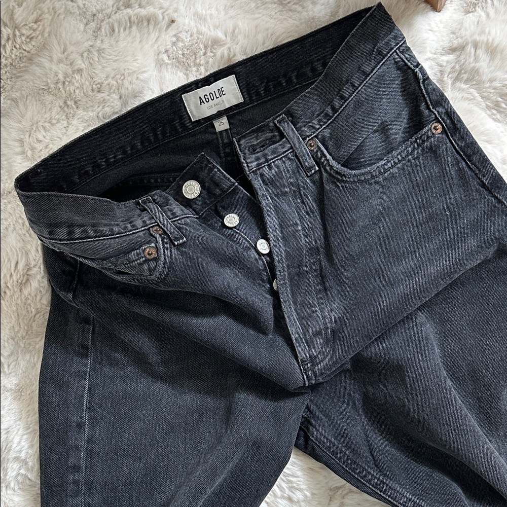 Agolde 90’s Jeans 25 Washed Black